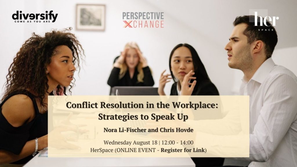 Conflict Resolution in the Workplace poster