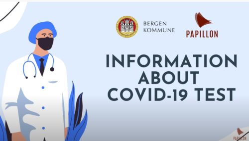 Information about COVID-19 test (Engelsk)