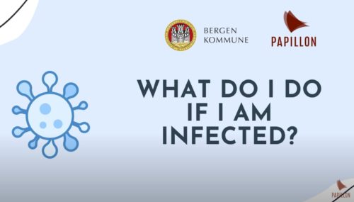 What do I do if i am infected? (Isolasjon og nærkontakter - Engelsk)