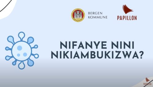 Nifanye nini nikiambukizwa? (Isolasjon og nærkontakter - Swahili)